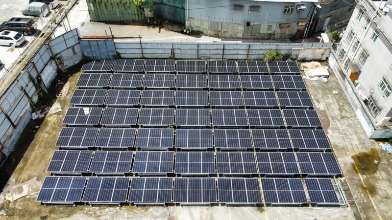 地面安裝太陽能光伏陣列